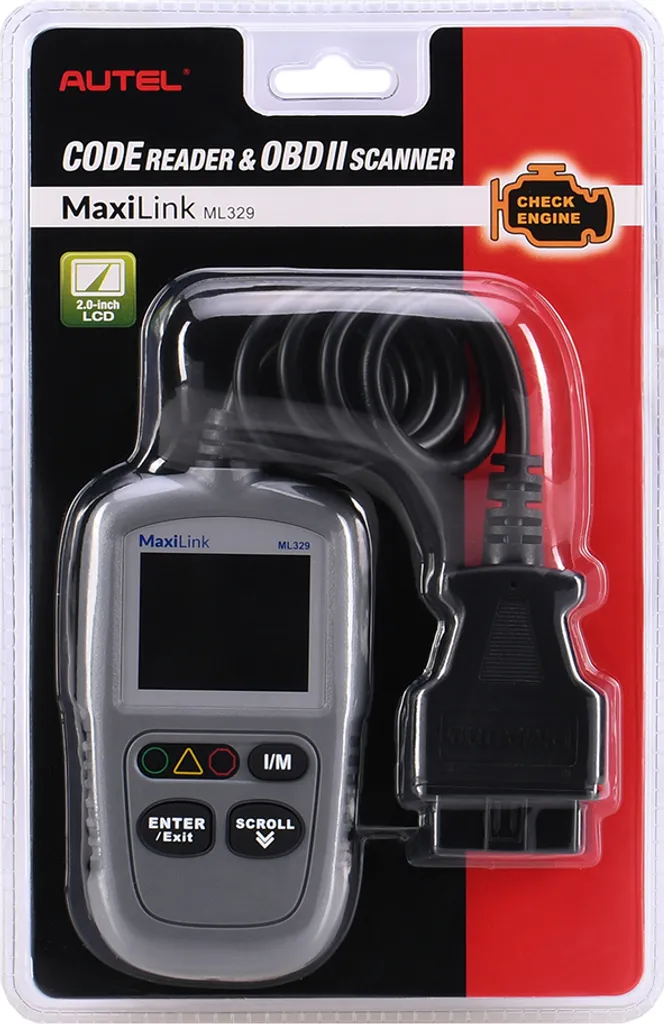 Autel ML329 OBD2 Diagnosegeräte Für VW BMW Audi Mercedes Etc, 3 Sprache (Deutsche Inkl.) Verfügbar, KFZ-Auslesegerät Software Free Update Dieselmotor Kompatibel 8 Autel ML329 OBD2 Diagnosegeräte Für VW BMW Audi Mercedes Etc, 3 Sprache (Deutsche Inkl.) Verfügbar, KFZ-Auslesegerät Software Free Update Dieselmotor Kompatibel - Image 8