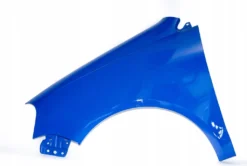 Volkswagen Kotflügel Vw Polo 9N3 Iv 4 Lift La5F Links Blau 2005-2009 Vorderseite Lackiert Neu