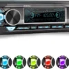 XOMAX XM-R281 Autoradio Mit Bluetooth Freisprecheinrichtung, USB Mit Ladefunktion, SD, AUX IN, 1 DIN