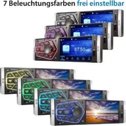 XOMAX XM-V418 Autoradio Mit DAB+ Plus, 4 Zoll Touchscreen Bildschirm, Bluetooth, USB, SD, Aux, 1 DIN -Volkswagen Kenwood Verkaufe 5473b533b7b4ad549dee8629ed502096