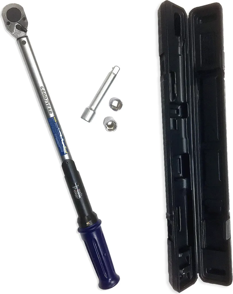 GOODYEAR Drehmomentschlüssel Mit Rutschsicherem Griff 2 GOODYEAR Drehmomentschlüssel Mit Rutschsicherem Griff - Image 2