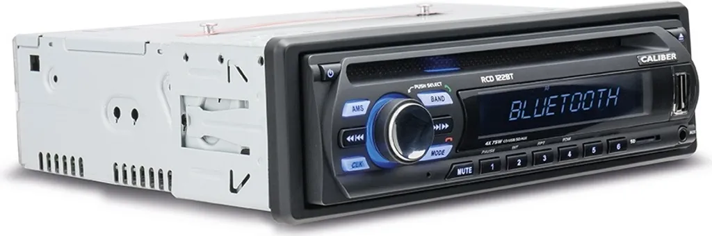 Caliber Autoradio Mit Bluetooth, CD, SD, USB Und FM -Radio - 4x 75 Watt - Mikrofon Für Handfree (RCD122BT) 2 Caliber Autoradio Mit Bluetooth, CD, SD, USB Und FM -Radio - 4x 75 Watt - Mikrofon Für Handfree (RCD122BT) - Image 2