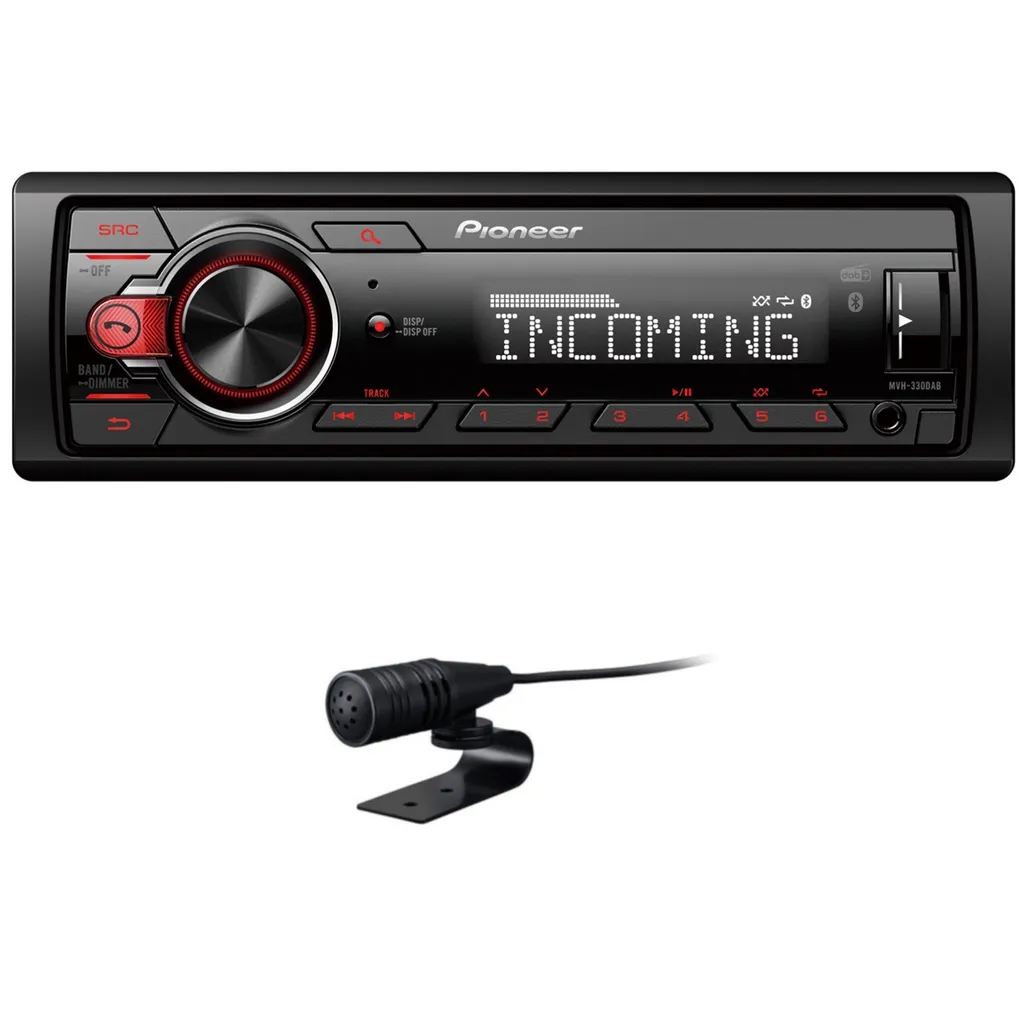 Pioneer MVH-330DAB - Bluetooth | DAB+ | MP3 | USB | Android | Autoradio 5 Pioneer MVH-330DAB - Bluetooth | DAB+ | MP3 | USB | Android | Autoradio - Image 5
