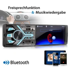 XOMAX XM-V427D Autoradio Mit DAB+ Plus, 4 Zoll Touchscreen Bildschirm, 2x USB, Bluetooth, SD, AUX IN, 1 DIN -Volkswagen Kenwood Verkaufe 5f041bc659bb2b66356ce16fd17453b6