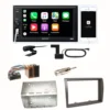 Sony XAV-AX1005DB Digitalradio Bluetooth Einbauset Für Fiat Ducato Boxer Jumper