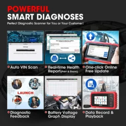 LAUNCH CRP129X OBD2 Kfz-Diagnosegerät Mit 4-Systemdiagnosen (Motor SRS AT/MT Und ABS) Mit Zurücksetzen Für Öl EPB SAS RDKS Und Drosselklappe Regulieren -Volkswagen Kenwood Verkaufe 63cb059bcb05e71d4413fe3b555e9725