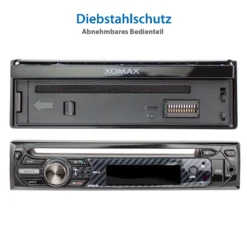 XOMAX XM-D750 Autoradio Mit 7 Zoll Touchscreen Bildschirm (ausfahrbar), DVD CD Player, Bluetooth, USB, SD, AUX, 1 DIN -Volkswagen Kenwood Verkaufe 6560c27b0e6a4c0ca9581d1cc6e47efc