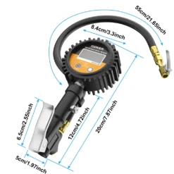 Reifendruckmesser Reifenfüller Reifendruckprüfer Luftdruckprüfer Hohe Präzision 0-255 PSI Reifenfüll-Messgerät -Volkswagen Kenwood Verkaufe 65f33b0d71b6ba4a073b78311ec880ff