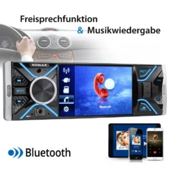 XOMAX XM-V417 Autoradio Mit 4 Zoll Touchscreen Bildschirm, Bluetooth Freisprecheinrichtung, USB SD, AUX, 1 DIN 19 XOMAX XM-V417 Autoradio Mit 4 Zoll Touchscreen Bildschirm, Bluetooth Freisprecheinrichtung, USB SD, AUX, 1 DIN -Volkswagen Kenwood Verkaufe 69253c92181ada23a4064f72ebfb8cde