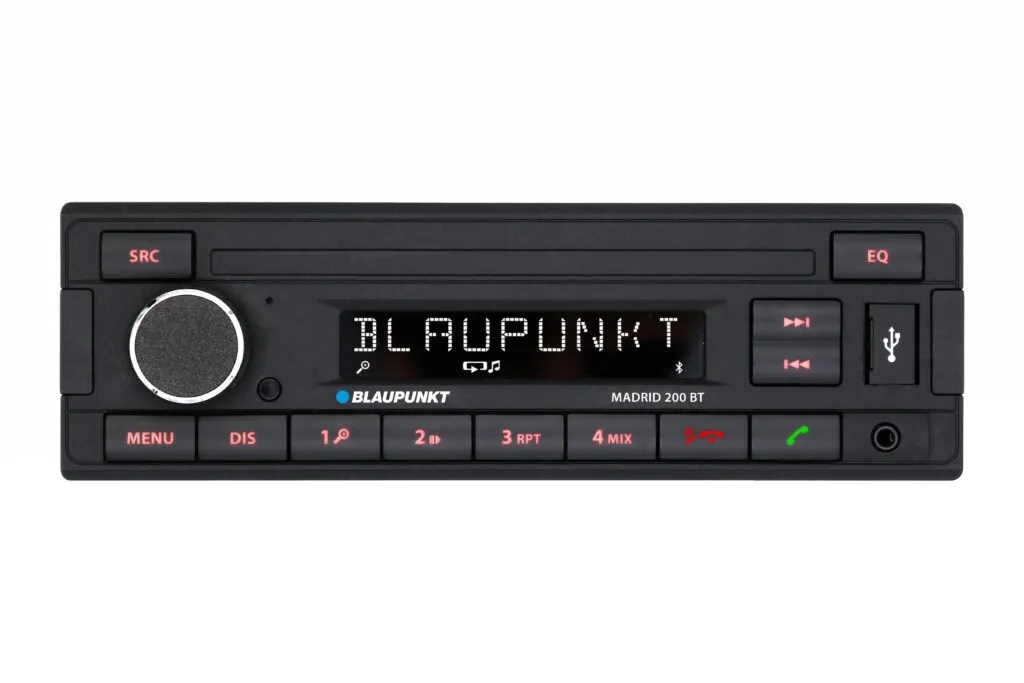 BLAUPUNKT Madrid 200 BT - Bluetooth 1-DIN Radio Ohne CD Mit USB | Autoradio 2 BLAUPUNKT Madrid 200 BT - Bluetooth 1-DIN Radio Ohne CD Mit USB | Autoradio - Image 2