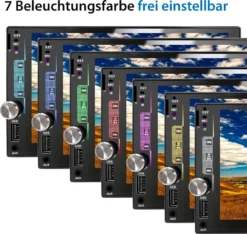 XOMAX XM-2V784D Autoradio Mit DAB+ Plus, Mirrorlink, 7 Zoll Touchscreen Bildschirm (kapazitiv), AUX, Micro SD, USB, Bluetooth, 2 DIN -Volkswagen Kenwood Verkaufe 6f91d1417338b5778c03da25863553a6