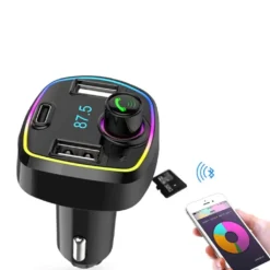 Auto Bluetooth FM Empfänger Wireless Radio Auto Empfänger Adapter QC3.0 Schnellladung V5.0 Musik Player Anruf Freisprechen Ohne PD -Volkswagen Kenwood Verkaufe 6fb6d1abebc54f8f431f33f74416bc1d