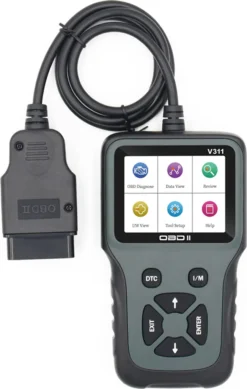 OBD2 Diagnosegerät Auto,OBD II Diagnose Scanner Universal, Fehlerauslesegerät Auto Diagnosewerkzeuge Handscanner OBDII Code-Scanner-Fahrzeug-Fehlercodeleser Auto-Elektronik Teil Ersatz
