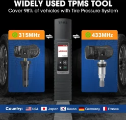 LAUNCH X431 TSGUN Reifendruckdiagnose- Und Programmiertool Für 315 MHz/433 MHz Reifendrucksensor -Volkswagen Kenwood Verkaufe 7450ae1c04a5293a61d0cd38ceb21e4f
