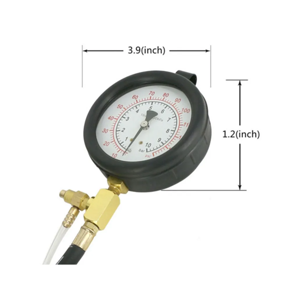 Benzin Druckprüfer Drucktester Messer Einspritzanlage Kraftstoff Druckprüfer 3 Benzin Druckprüfer Drucktester Messer Einspritzanlage Kraftstoff Druckprüfer - Image 3