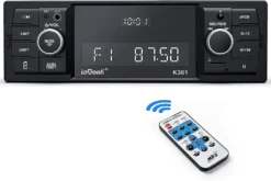 IeGeek Autoradio Bluetooth 5.0 Freisprecheinrichtung, RDS/FM/AM Auto Radio LCD-Display, 2 USB/AUX-IN/SD, MP3 Player, 30 Sender Gespeichert Werden