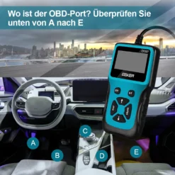 OBD2 Diagnosegerät, Auto Diagnosewerkzeuge Universal Handscanner USB Kabel Fehlercodeleser KFZ Auslesegerät Diagnose Scanner Für OBDII Protokoll Auto Fahrzeuge Zum Auslesen -Volkswagen Kenwood Verkaufe 7739f99665d0428ab96d7f68c78c7569