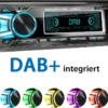 XOMAX XM-RD275 Autoradio Mit DAB+ Plus, Bluetooth, 2. USB Mit Ladefunktion, SD, Aux, 1 DIN
