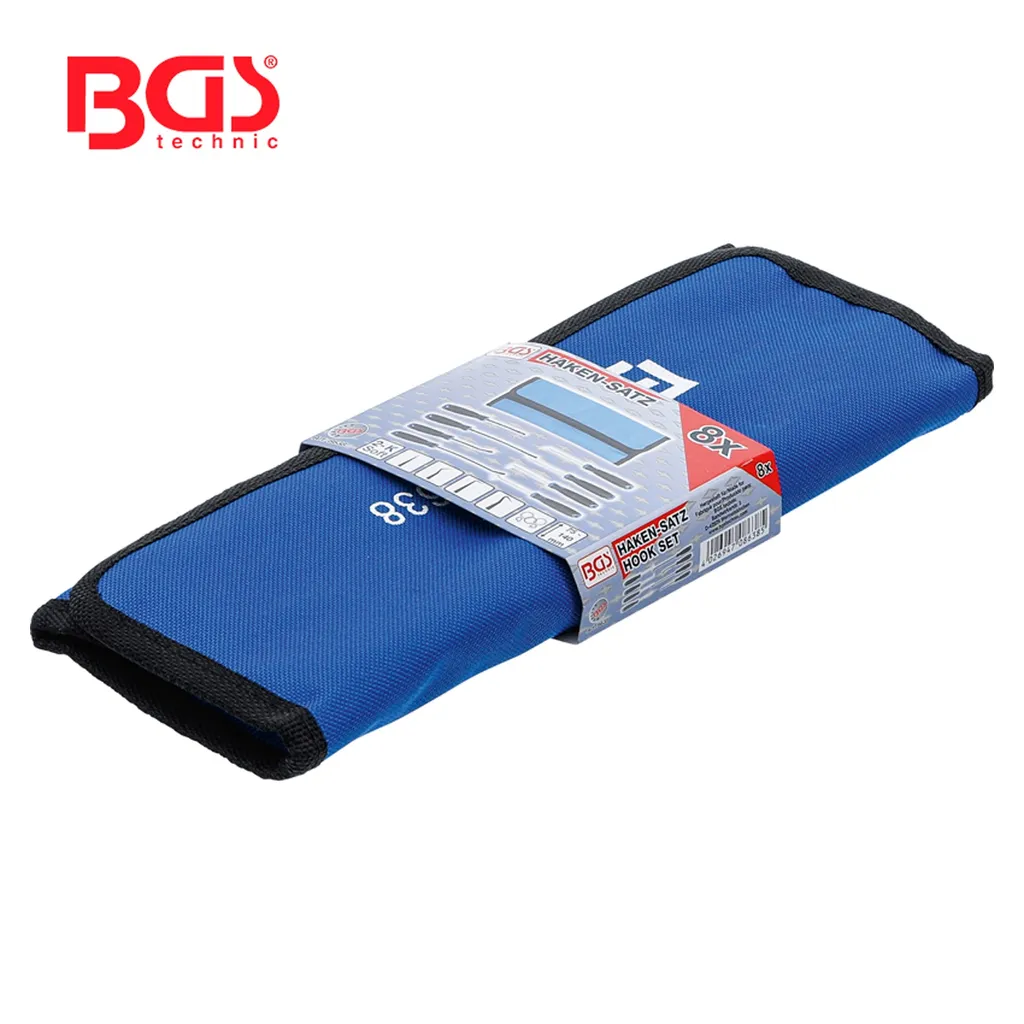BGS Technic Haken-Satz Mit Geraden Und Abgerundeten Spitzen | 8-tlg. 10 BGS Technic Haken-Satz Mit Geraden Und Abgerundeten Spitzen | 8-tlg. - Image 10