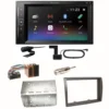 Pioneer DMH-A240DAB Digitalradio Bluetooth Einbauset Für Fiat Ducato Boxer Jumper