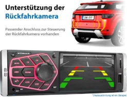 XOMAX XM-V418 Autoradio Mit DAB+ Plus, 4 Zoll Touchscreen Bildschirm, Bluetooth, USB, SD, Aux, 1 DIN -Volkswagen Kenwood Verkaufe 82ed4319e1d44bccc7d7dacd93970040
