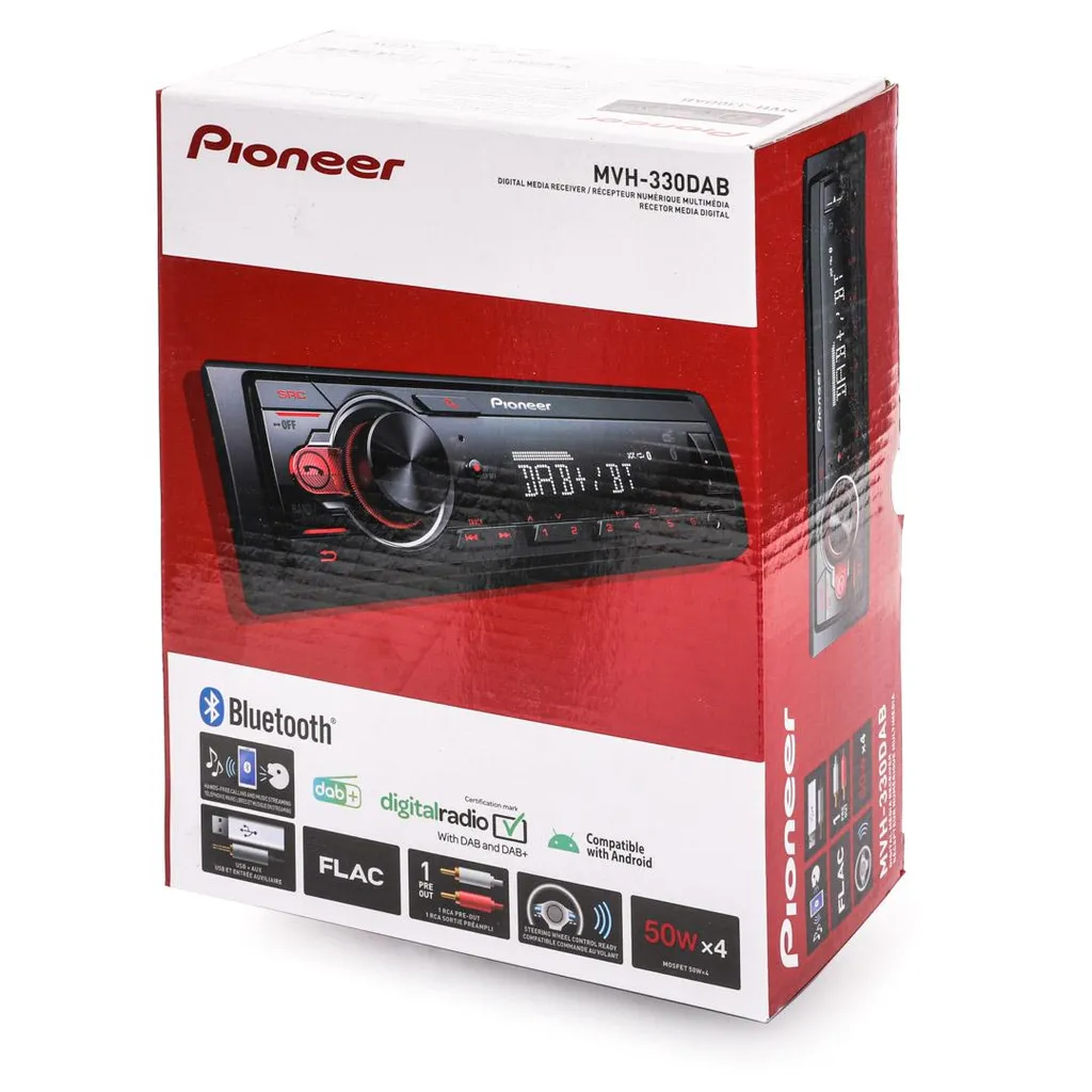 Pioneer MVH-330DAB - Bluetooth | DAB+ | MP3 | USB | Android | Autoradio 9 Pioneer MVH-330DAB - Bluetooth | DAB+ | MP3 | USB | Android | Autoradio - Image 9