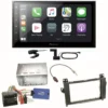 Pioneer SPH-DA250DAB Bluetooth DAB+ USB Einbauset Für Mercedes Viano Vito W639