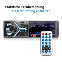 XOMAX XM-V427D Autoradio Mit DAB+ Plus, 4 Zoll Touchscreen Bildschirm, 2x USB, Bluetooth, SD, AUX IN, 1 DIN -Volkswagen Kenwood Verkaufe 86b9bd63170d2d56718385b9f4b74eb0