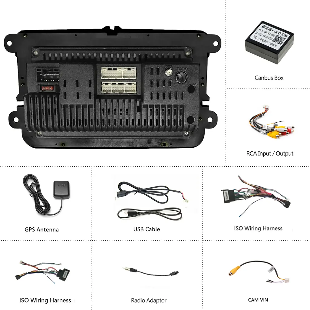 Eunavi 7 "Android Auto Multimedia Player 2 Din WIFI GPS Navigation Autoradio Für Skoda VW Passat B6 Polo Golf 4 5 Touran Seat FM 8 Eunavi 7 "Android Auto Multimedia Player 2 Din WIFI GPS Navigation Autoradio Für Skoda VW Passat B6 Polo Golf 4 5 Touran Seat FM - Image 8