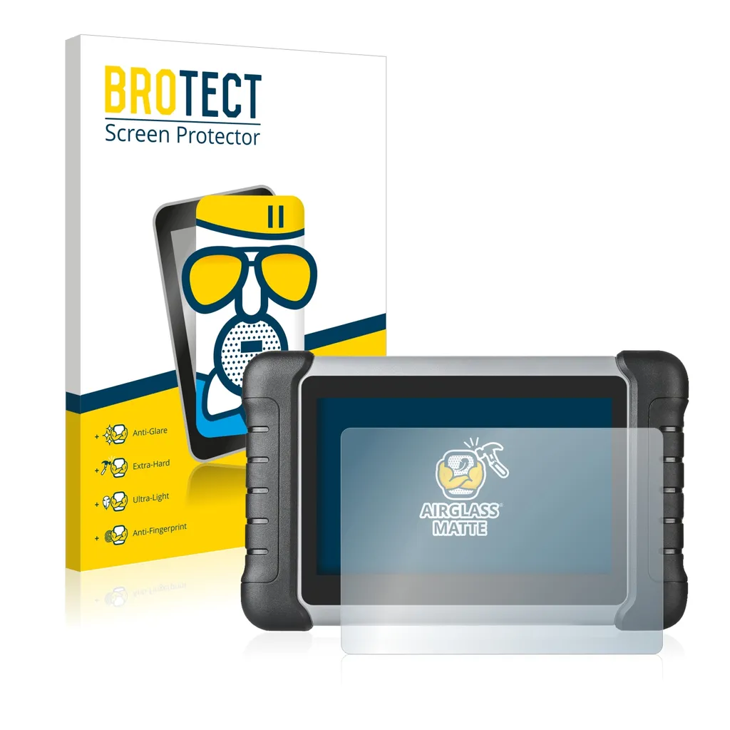 BROTECT AirGlass Flexible Panzerglasfolie Für Autel MaxiCOM MK808 Matt Entspiegelt 1 BROTECT AirGlass Flexible Panzerglasfolie Für Autel MaxiCOM MK808 Matt Entspiegelt