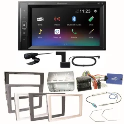 Pioneer DMH-A240DAB Digitalradio Einbauset Für Opel Astra H Corsa D Zafira B Antara