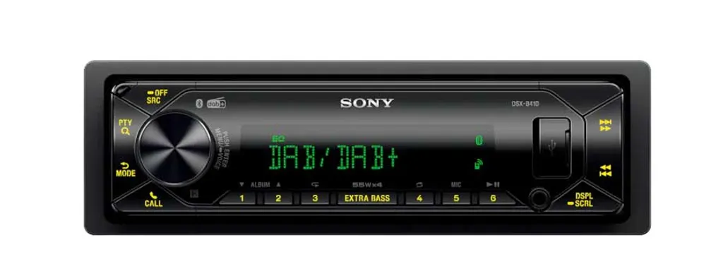 Sony DSX-B41D | Bluetooth | DAB+ | MultiColor IPhone - Android Autoradio 1 Sony DSX-B41D | Bluetooth | DAB+ | MultiColor IPhone - Android Autoradio