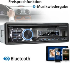 XOMAX XM-CDB624 Autoradio Mit CD Player, Bluetooth Freisprecheinrichtung, USB, SD, AUX IN, 1 DIN -Volkswagen Kenwood Verkaufe 914bc988b225bb3cce1edc36a0e2a835