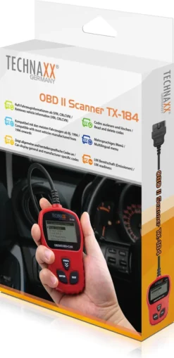Technaxx Diagnosegerät OBD II Scanner TX-184 -Volkswagen Kenwood Verkaufe 957cc2f1dd8189c577cf843ba5801ca6