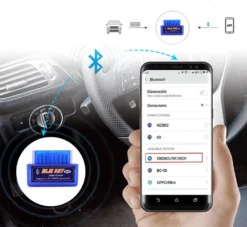 OBD2 ELM327 Diagnose Gerät Bluetooth Diagnosegerät 4.0 IOS Android PC KFZ Auto Scanner Tool Interface App Torque Auslesegerät Fehlercodeleser Retoo -Volkswagen Kenwood Verkaufe 9b9260ef31dd22330638a9eeac058312