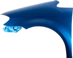 Volkswagen Kotflügel Vw Touran 1T2 Lc5C Links Blau 2007-2010 Vorderseite Lackiert Neu