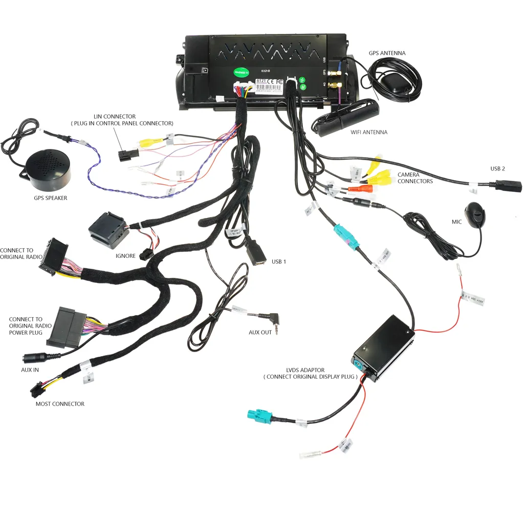 Für Mercedes S / CL W221 W216 10.25" Touchscreen Android GPS Navigation Carplay 8 Für Mercedes S / CL W221 W216 10.25" Touchscreen Android GPS Navigation Carplay - Image 8