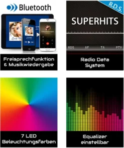 XOMAX XM-V418 Autoradio Mit DAB+ Plus, 4 Zoll Touchscreen Bildschirm, Bluetooth, USB, SD, Aux, 1 DIN -Volkswagen Kenwood Verkaufe 9e58ac7ce3d229b7329b239ce3ed49b2