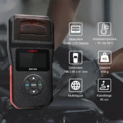 LAUNCH Europe BST-860 Batterietester KFZ / Digitale Auto Anlasstester 6V 12V 24V -Volkswagen Kenwood Verkaufe a060064ef242174a1f0bf2c06ff9f786