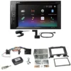 Pioneer AVH-A240DAB DAB+ Bluetooth Einbauset Für Mercedes Sprinter W906 Crafter