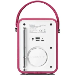 Lenco PDR-051PKWH - Tragbares DAB+ FM-Radio Mit Bluetooth® Und AUX-Eingang, Aufladbarer Batterie - Pink -Volkswagen Kenwood Verkaufe a48fc86dfea4c0a5d920fd710ae89781