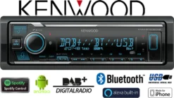 KENWOOD KMM-BT506DAB Digitalradio USB Bluetooth MP3 Inkl DAB Antenne Autoradio -Volkswagen Kenwood Verkaufe a5982c681b84a3dc1e75507f3de91fb3