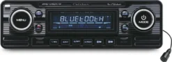 Caliber Autoradio - Retro Mit Bluetooth® Technologie - USB - SD - 4x 75Watt - Schwarz (RMD120BT-B)