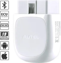 Autel MaxiAP AP200 Obd2 Bluetooth Adapter Mit Allen Systemdiagnosen, 19 Sonderfunktionen, OBD2 Bluetooth Diagnosegerät Mit Obd Funktion.geeignet Für Handy Mit IOS Und Android [Energieklasse A++]