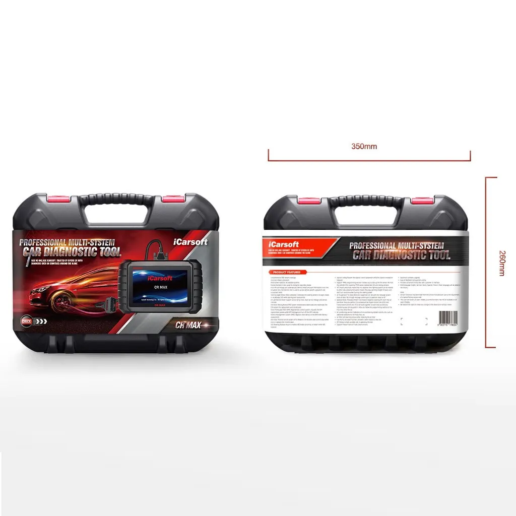 UNIVERSAL DIAGNOSEGERÄT ICARSOFT CR MAX OBD2 Scanner + E Online Updates DEUTSCH 6 UNIVERSAL DIAGNOSEGERÄT ICARSOFT CR MAX OBD2 Scanner + E Online Updates DEUTSCH - Image 6