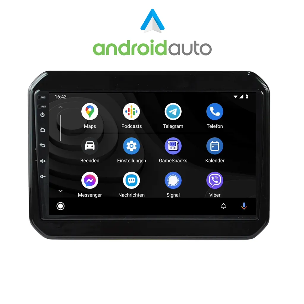 Für Suzuki Ignis 9" Touchscreen Android Autoradio GPS Navi CarPlay AndroidAuto 6 Für Suzuki Ignis 9" Touchscreen Android Autoradio GPS Navi CarPlay AndroidAuto - Image 6
