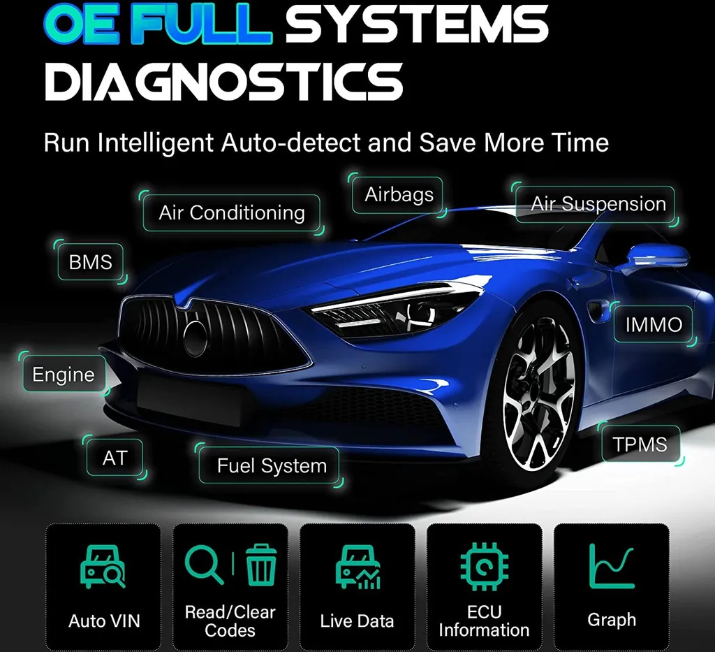 LAUNCH X431 CRP909X Kfz OBD2-Scanner Diagnosetool Mit 2-Jahres-Updates 28 Dienstleistungen Alle Systemdiagnose-Scanner Auf OE-Ebene 4 LAUNCH X431 CRP909X Kfz OBD2-Scanner Diagnosetool Mit 2-Jahres-Updates 28 Dienstleistungen Alle Systemdiagnose-Scanner Auf OE-Ebene - Image 4