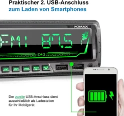 XOMAX XM-R282 Autoradio Mit Bluetooth Freisprecheinrichtung, 2. USB Mit Ladefunktion, SD, AUX IN, 1 DIN -Volkswagen Kenwood Verkaufe ace0b439d3a6bb1d16151ed83abe4127