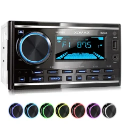 XOMAX XM-2R422 Autoradio Mit Bluetooth Freisprecheinrichtung, USB, AUX-IN, 2 DIN