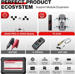 LAUNCH X431 PROS V1.0 KFZ-Diagnosescanner Bidirektionales Vollsystem-Scan-Tool Auf OE-Ebene, 31+ Services, ECU-Codierung, Aktiver Test, IMMO-Service 2 Jahre Update -Volkswagen Kenwood Verkaufe ae4ae5e3b276d048529615818c9312cf